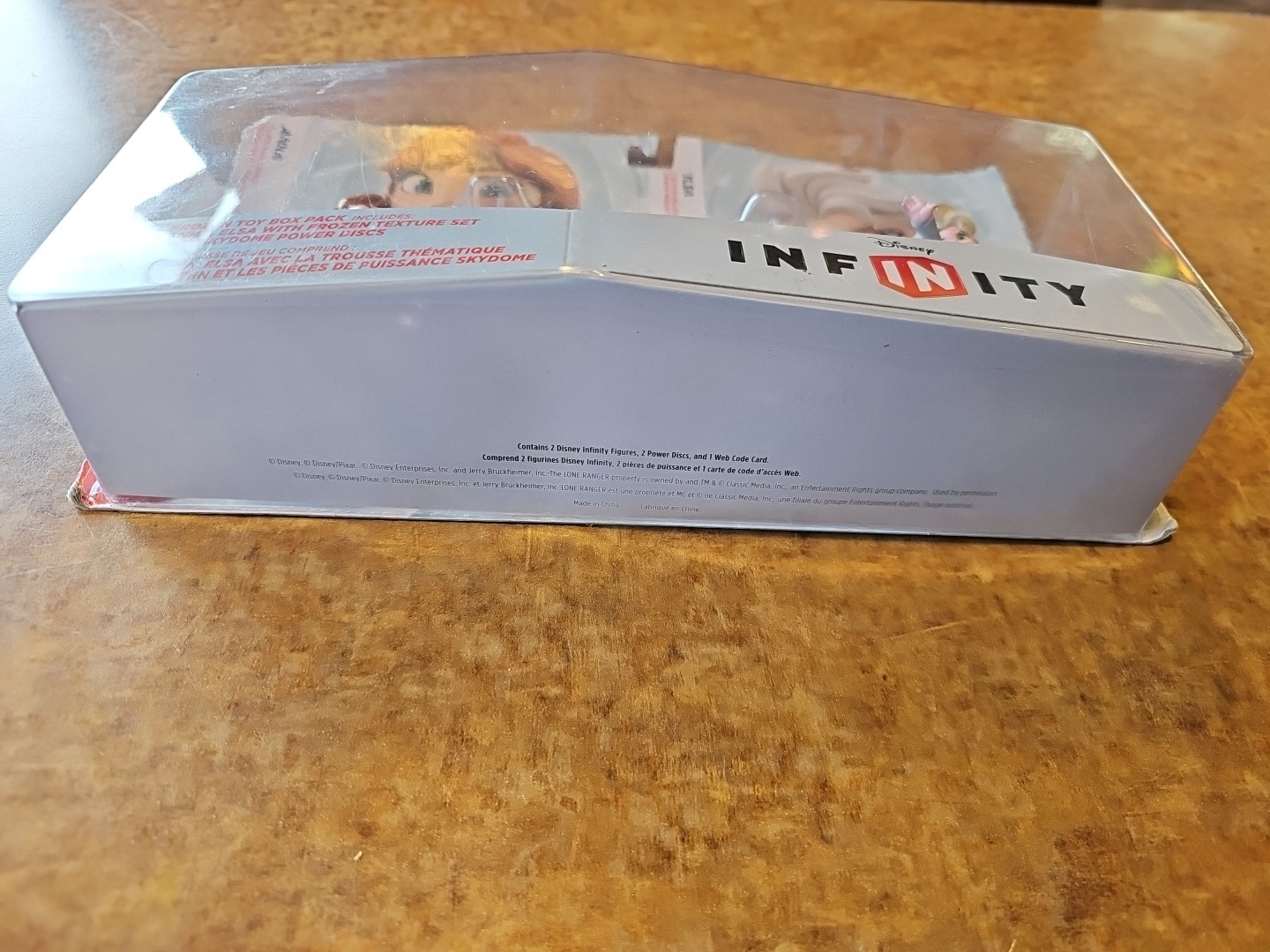DISNEY INFINITY Anna Elsa Frozen Toy Box Pack And Skydome Power Discs