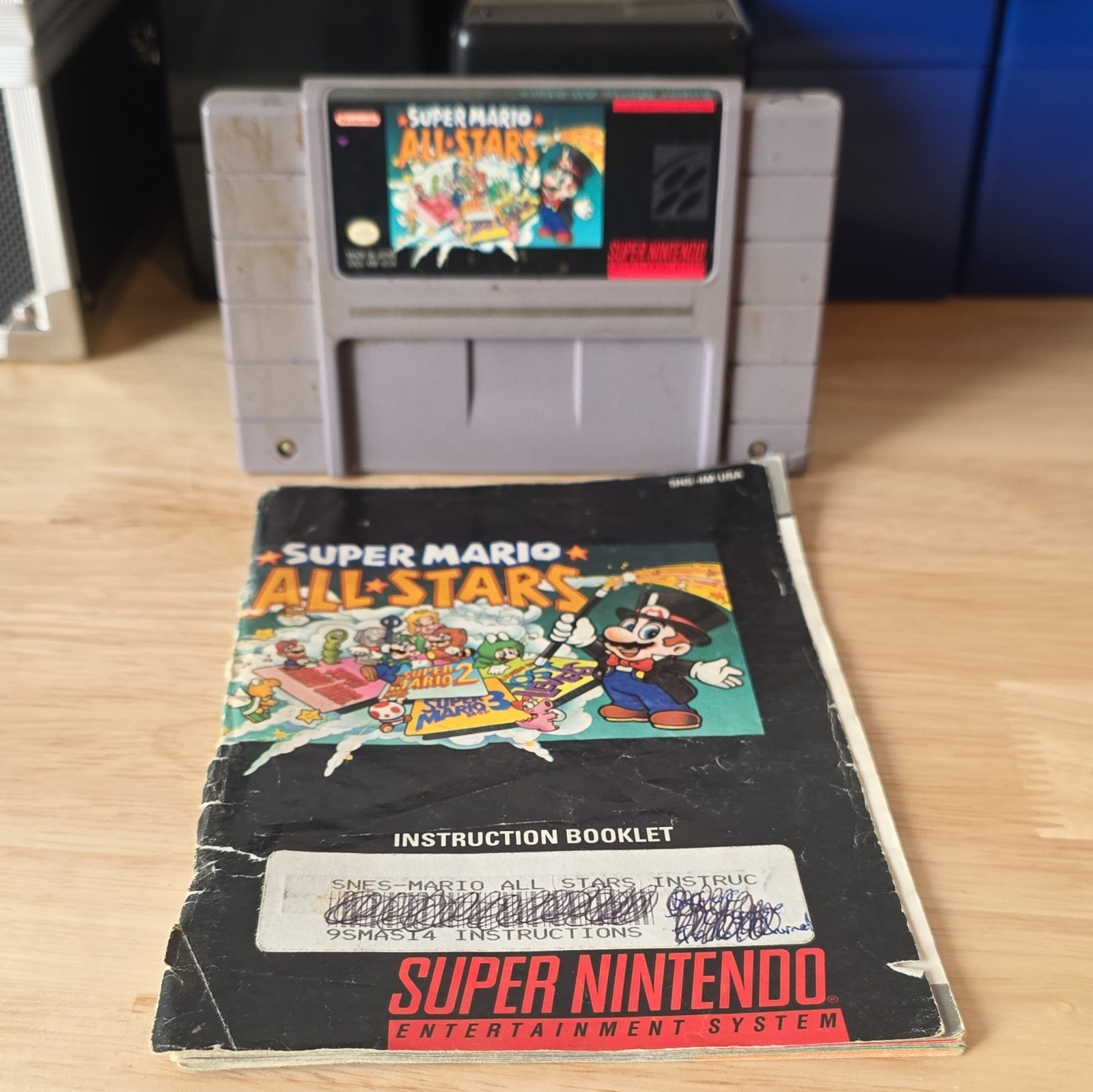 Nintendo Super Mario All-Stars for SNES Cartridge NTSC-U/C (US/Canada) w/ Manual