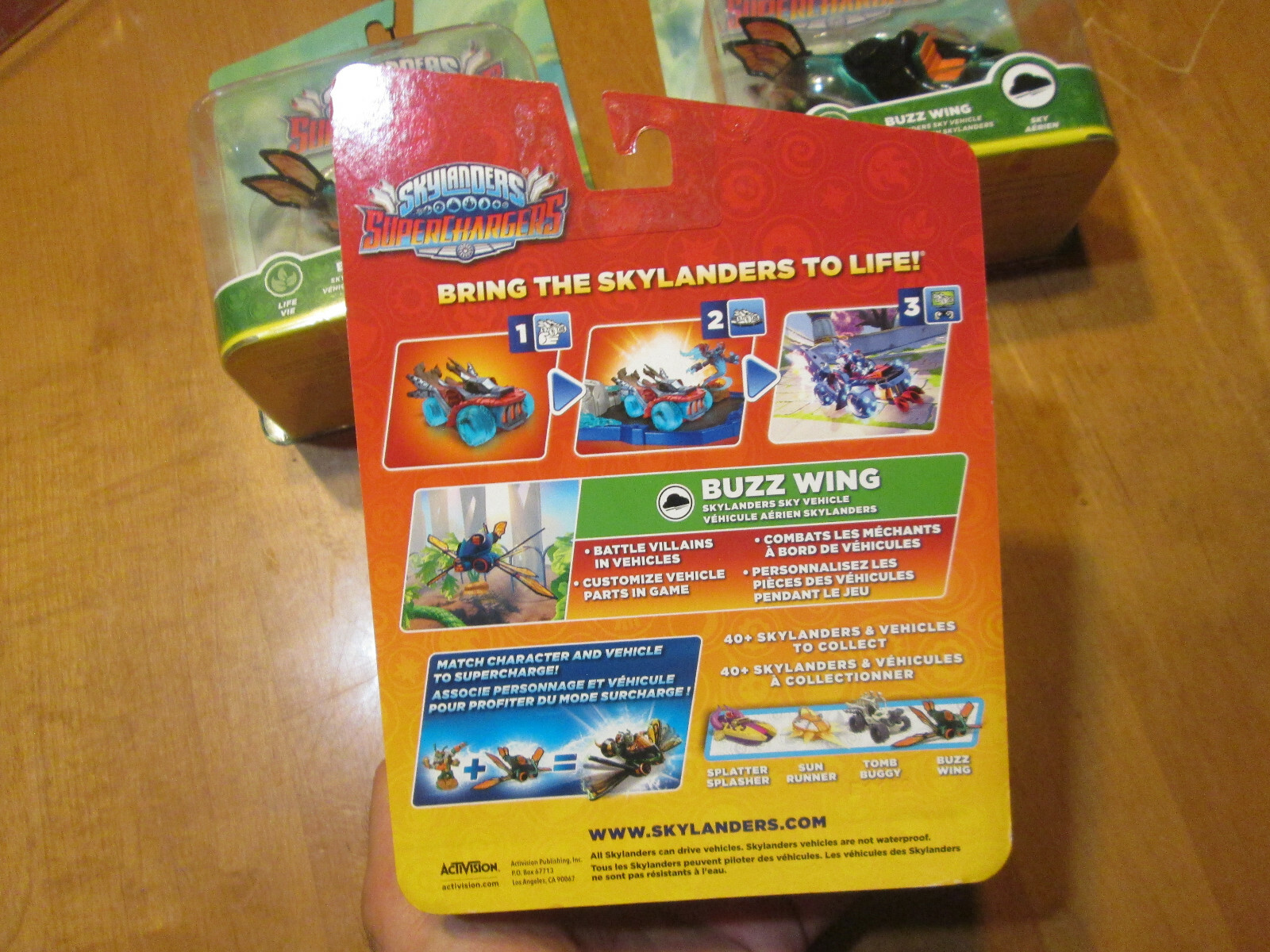 Skylanders SuperChargers BUZZ WING LIFE VEHICLE NEW NEVER USED IN BOX