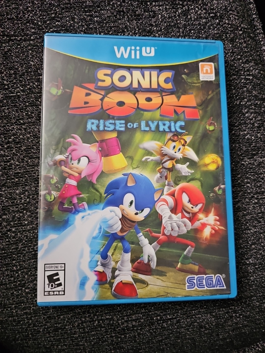 Sonic Boom: Rise of Lyric (Nintendo Wii U, 2014) CIB With The Manual