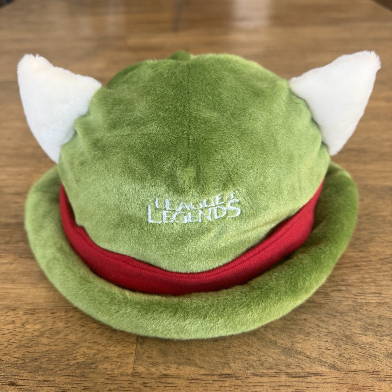 League of Legends Teemo Plush Hat Cosplay Costume Goggles LoL Gamer Scout Unisex