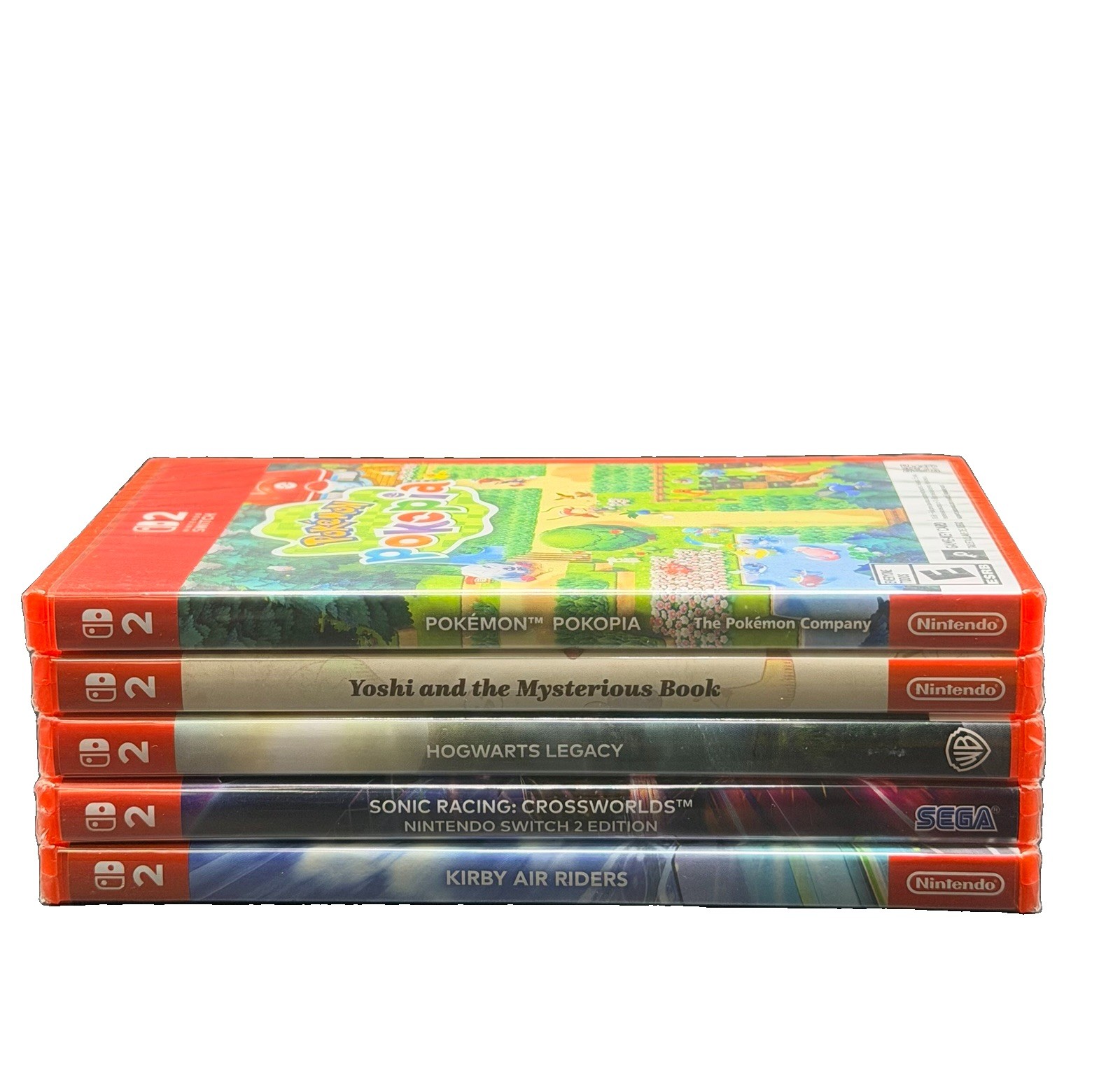 Pokémon Pokopia Hogwarts Sonic Kirby Yoshi Book Nintendo Switch 2 | Game Lot New