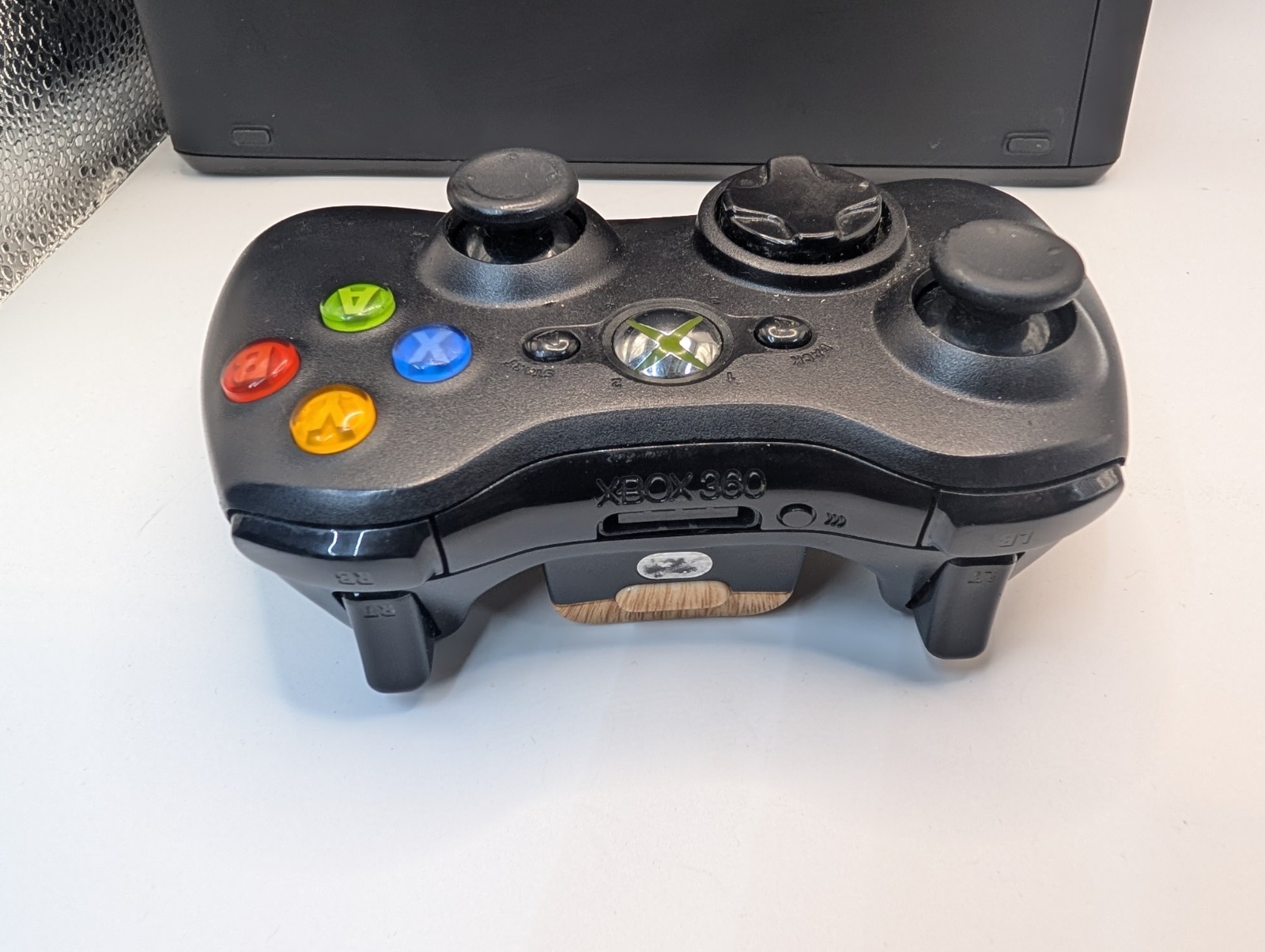 Xbox 360 S Slim 250GB HDD Console Bundle w/ Controller & 15 Games Tested Working