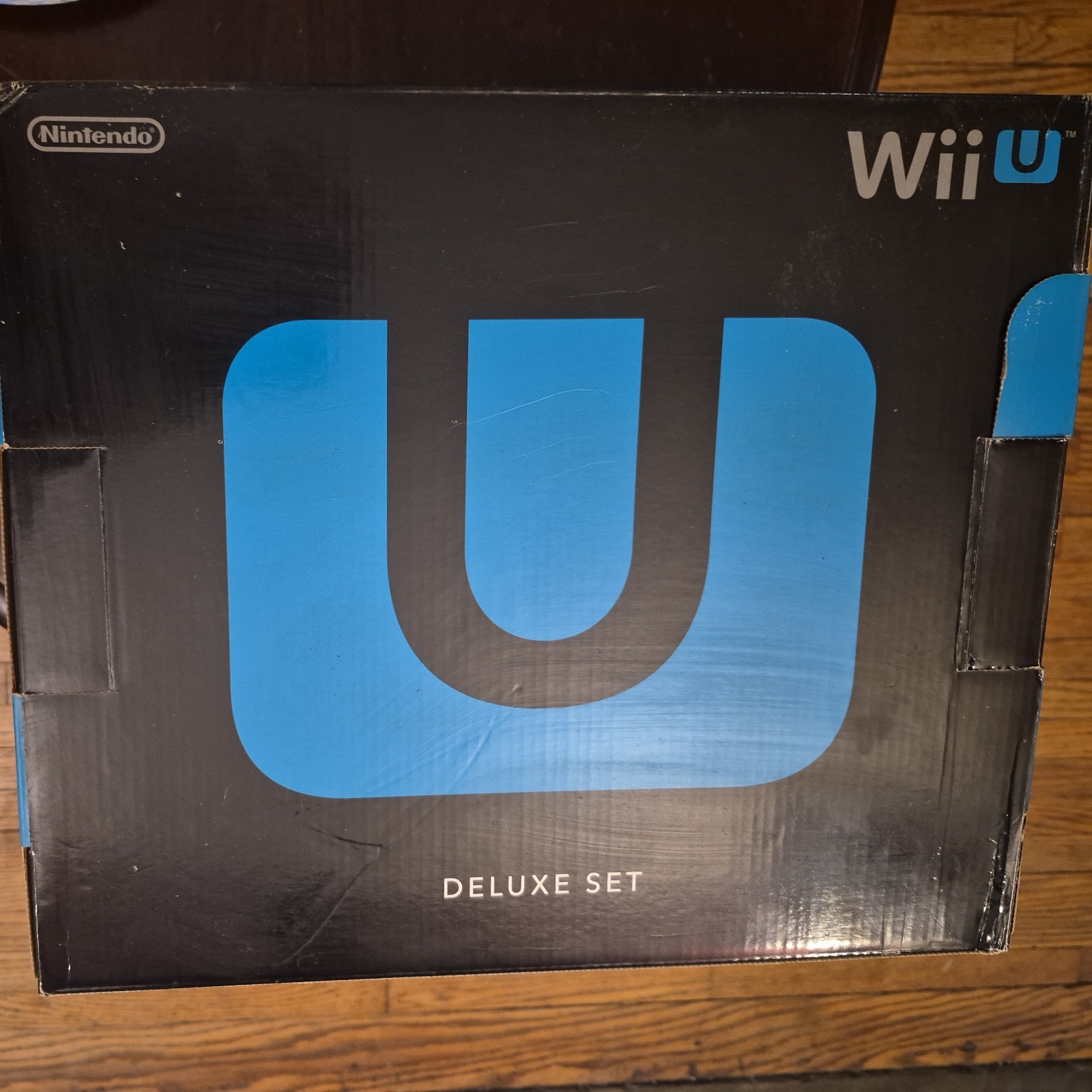 Nintendo Wii U Console Bundle w/ GamePad Dock AC Adapter & Games Lot