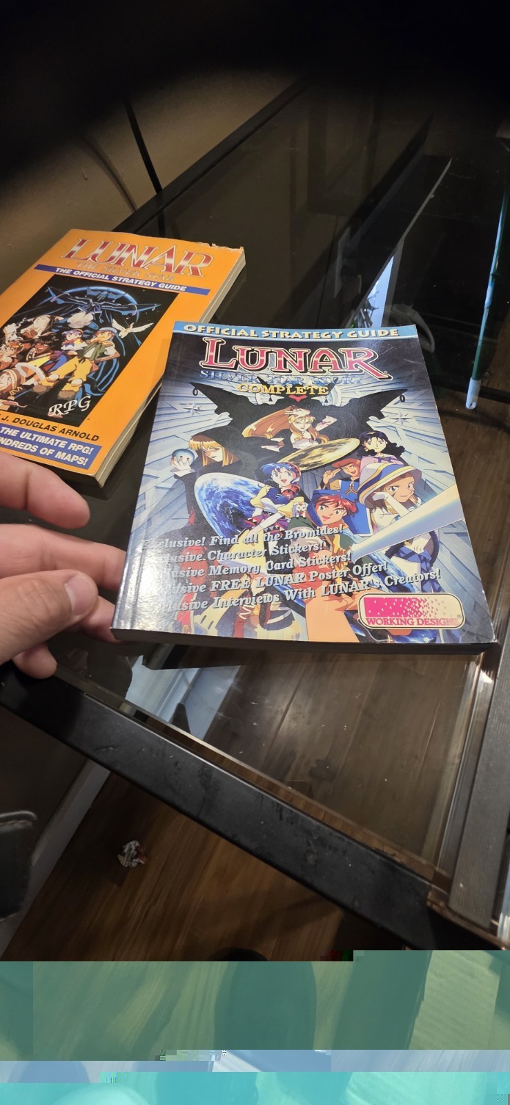 Lunar The Silver Star Cib With 2 Official Strategy Guides For Sega Cd Cib