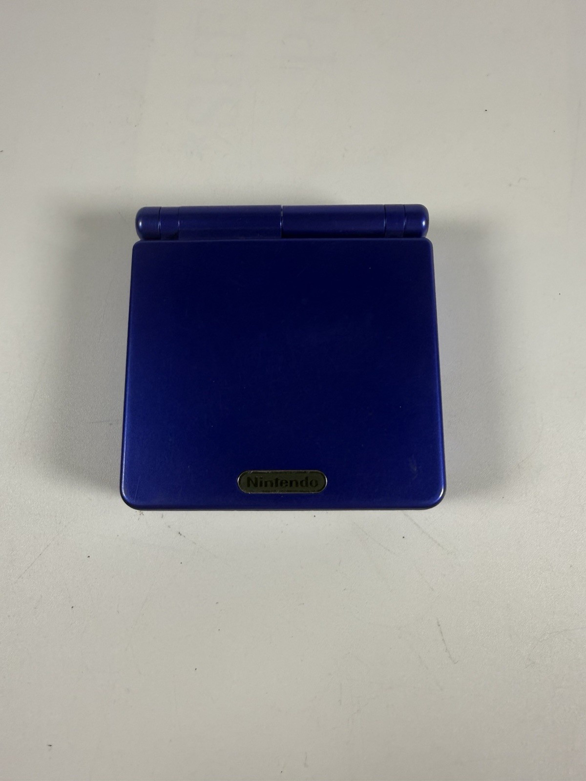 Nintendo Game Boy Advance SP – Cobalt Blue w/ Travel Soft Case, & Games