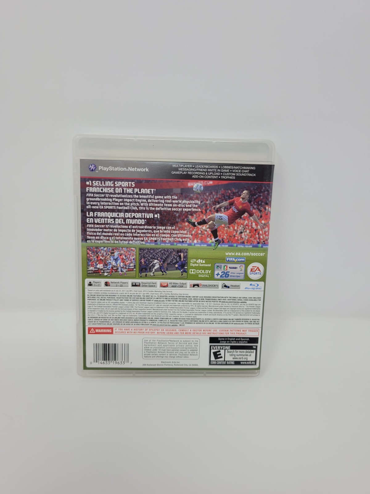 Brand New FIFA Soccer 11 Sony PS3 Factory Sealed & Fifa 2012 CIB Playstation 3