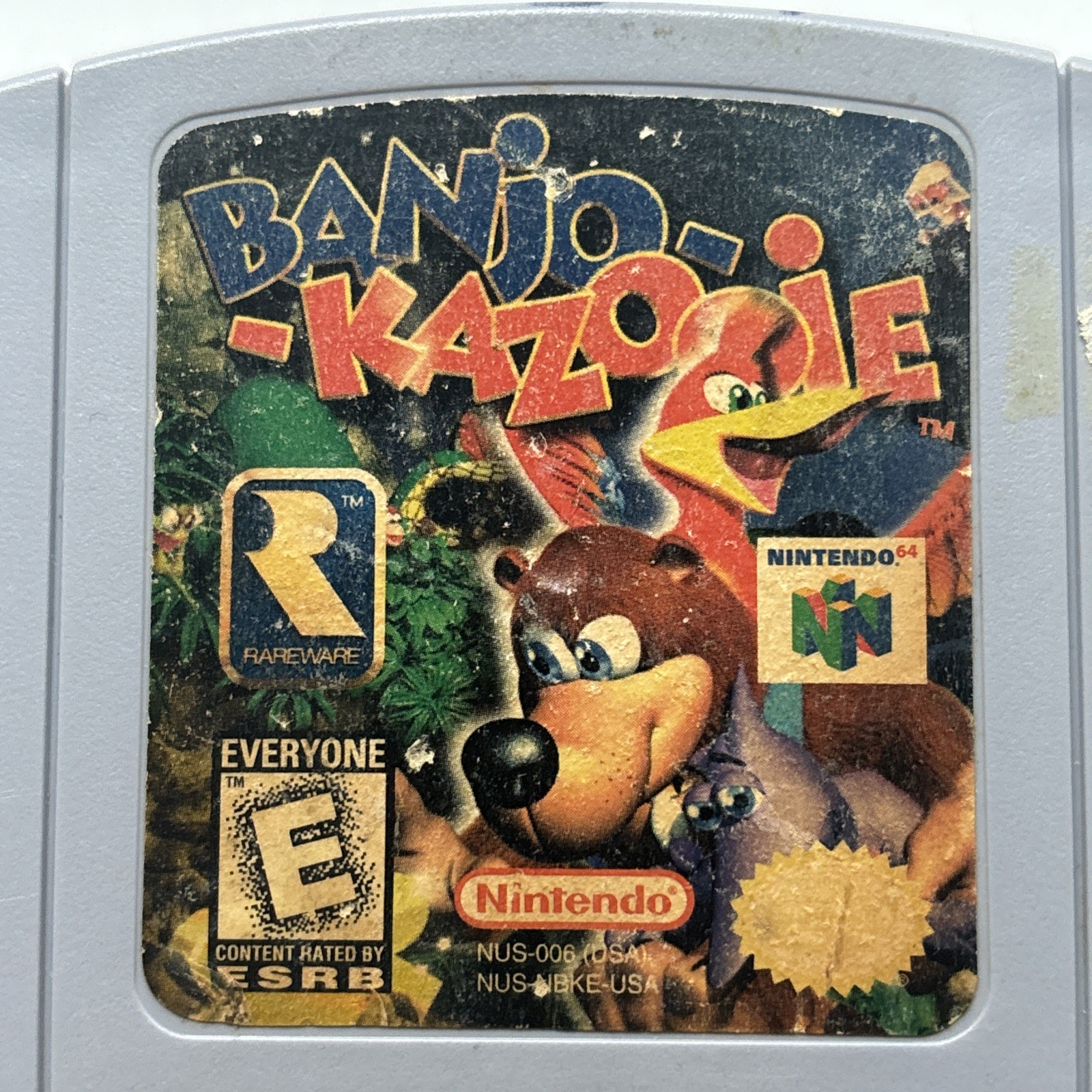 Banjo Kazooie Nintendo 64 N64 Original Authentic Game Cleaned Tested Working