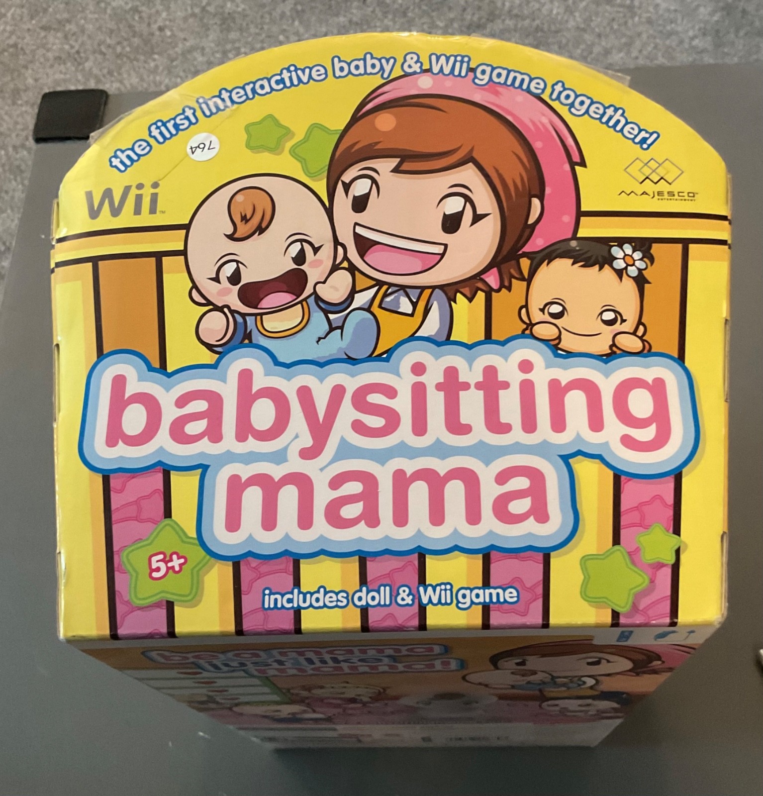 Wii Babysitting Mama Plush Doll ONLY- No Game NEW