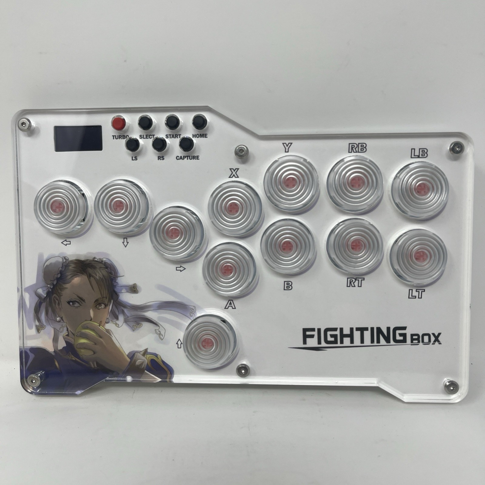 Hit Box Arcade Fighting Controller Tested with Chun-Li from Street Fighter