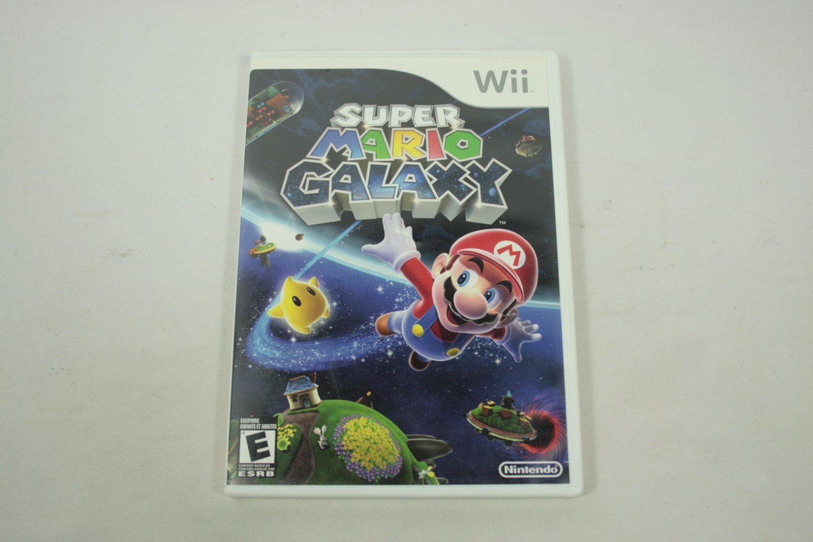 Super Mario Galaxy Wii CIB Game Nintendo Wii 2007 1st Print Compete Manual Reg B