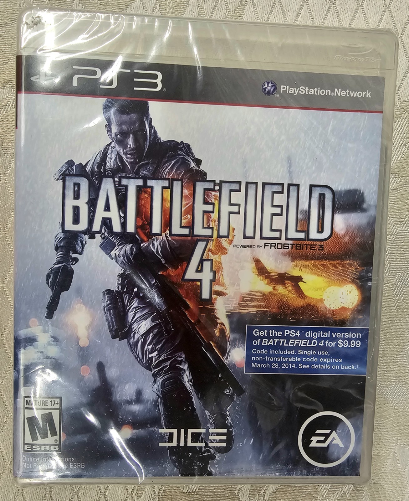 NEW Battlefield 4 Powered By Frostbite 3 – PS3 Y-Folds Factory Sealed 2013
