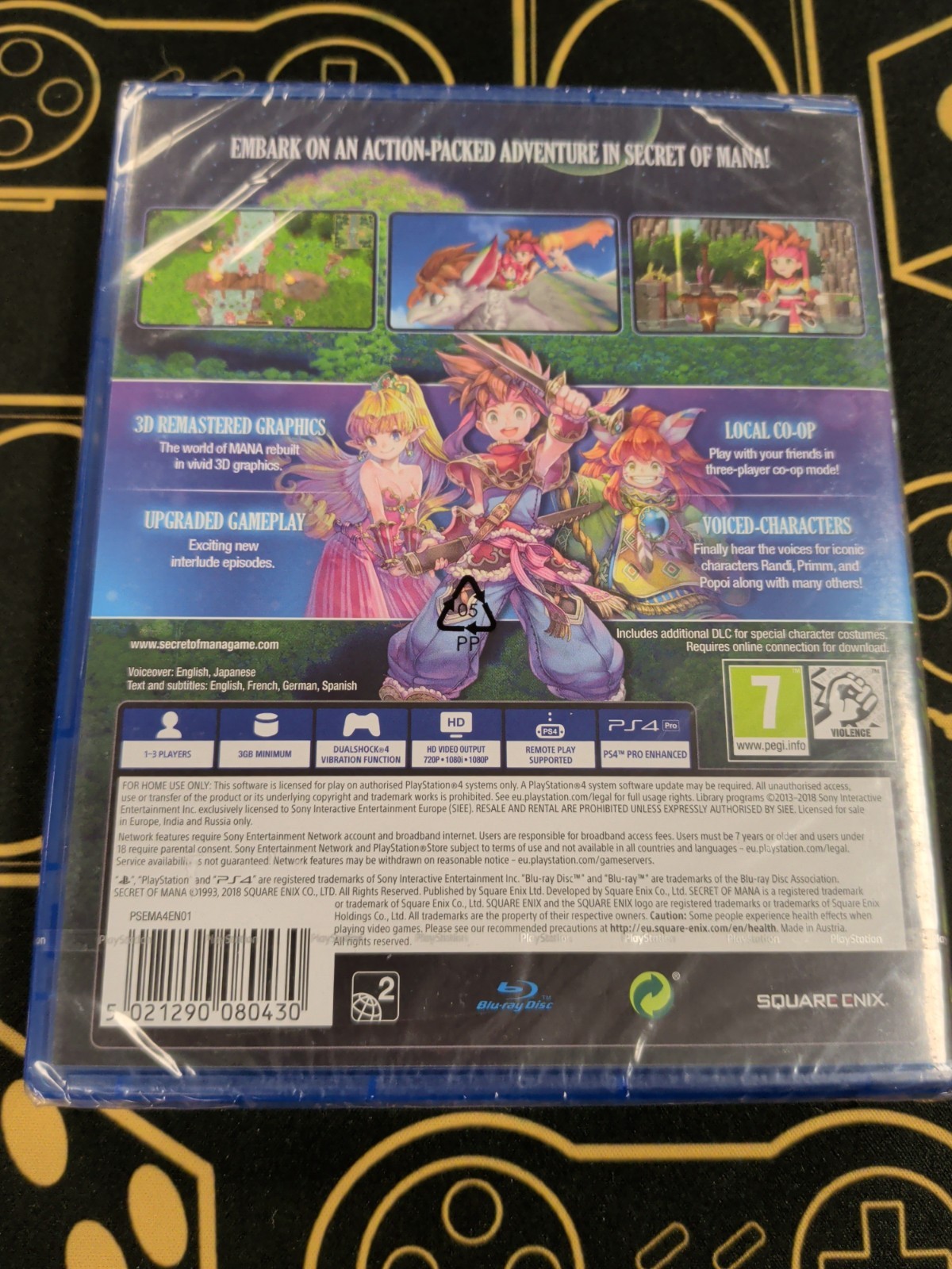 Secret of Mana PS4 Brand New Factory Sealed PlayStation 4