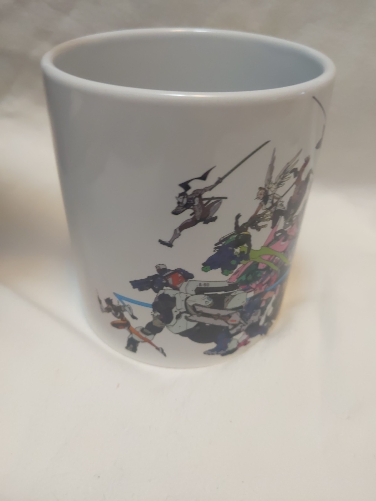 Overwatch Design Blizzard Entertainment Collectable Coffee Tea Mug Cup White