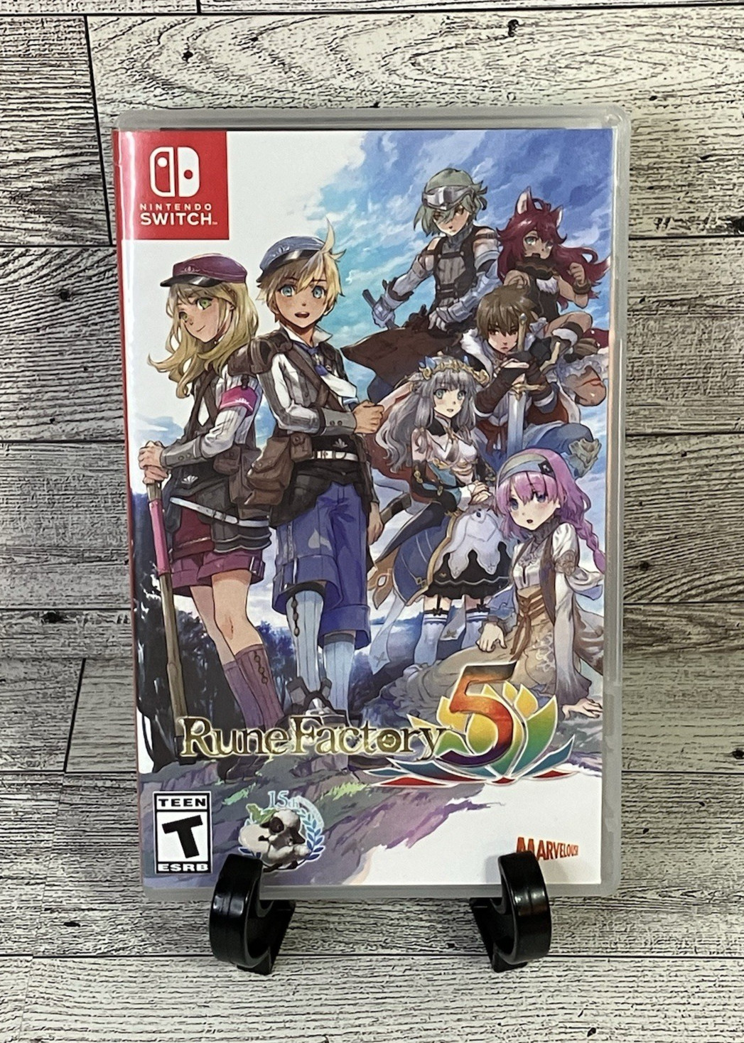 Rune Factory 5 (Nintendo Switch) – Authentic Case & Manual – NO GAME