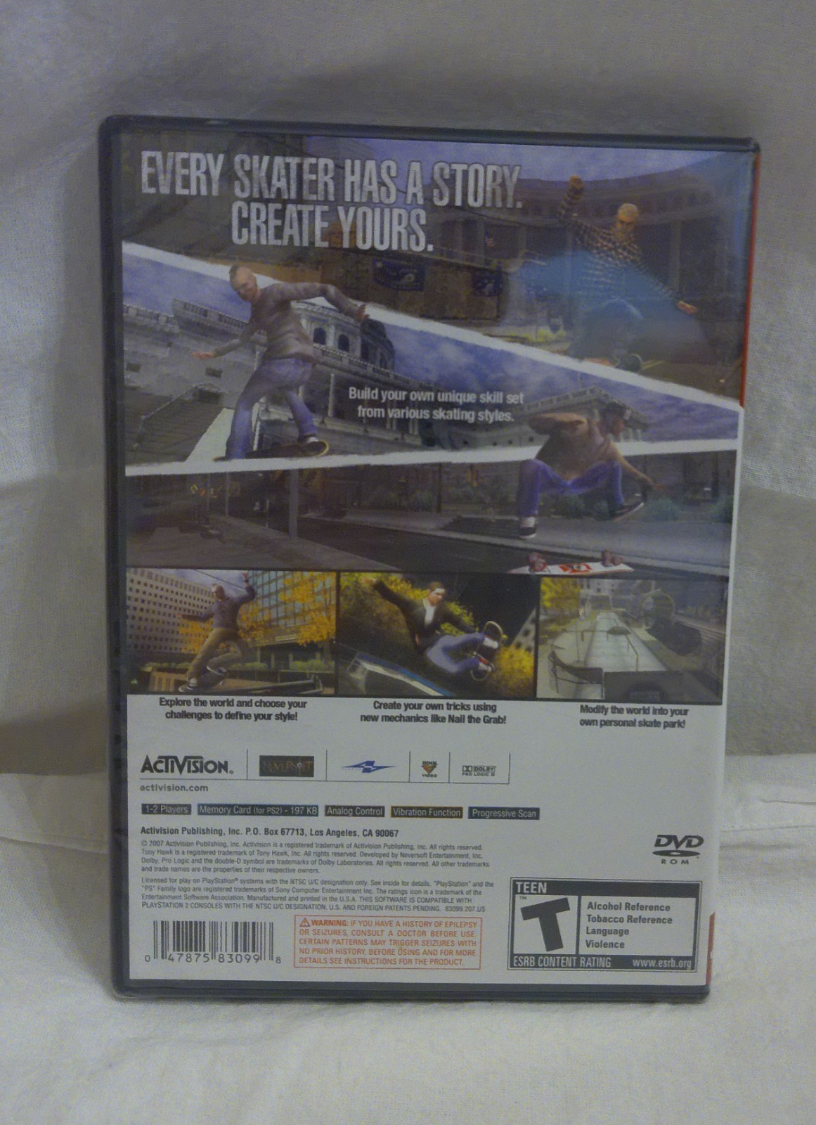Tony Hawk’s Proving Ground (PlayStation 2) – Brand New & Factory Sealed