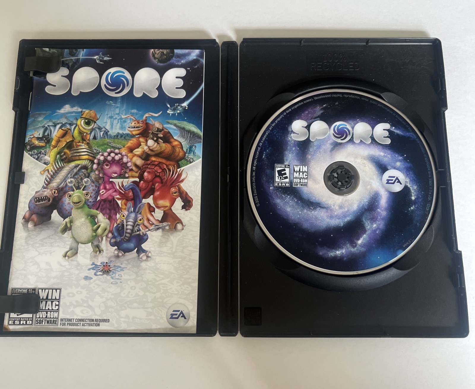 Spore (Windows/Mac, 2008) CIB W/manual And Serial #. Tested. Ships Fast!