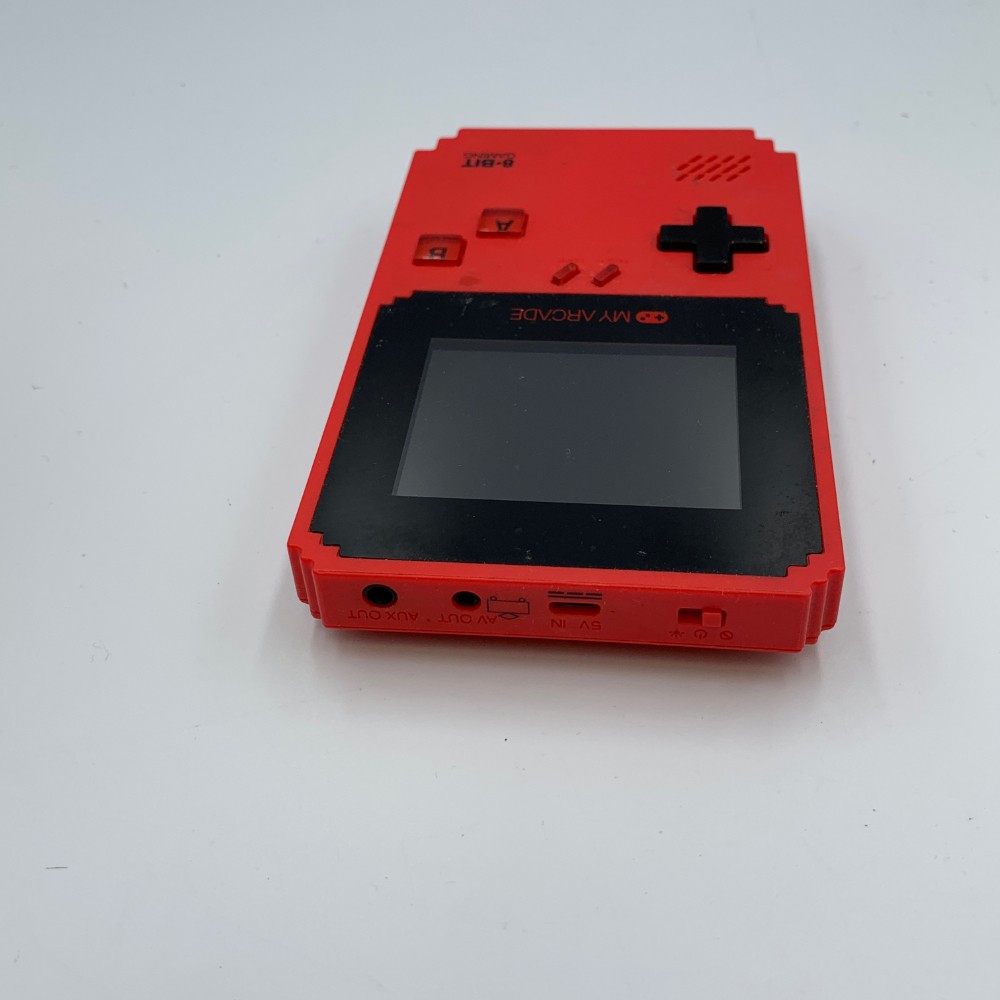 My Arcade Pixel Classic DGUNL-3201 8-Bit Gaming Console Red 2.7″ Color Screen
