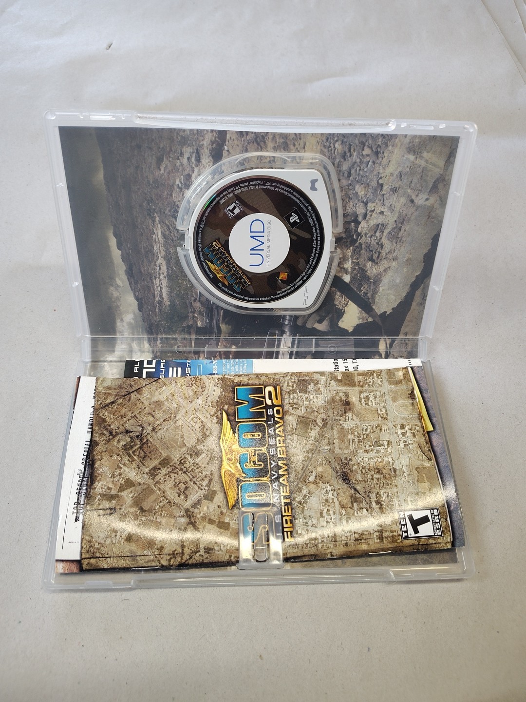 SOCOM: U.S. Navy Seals Fireteam Bravo 2 (Sony PSP) 2006; CIB Complete Tested
