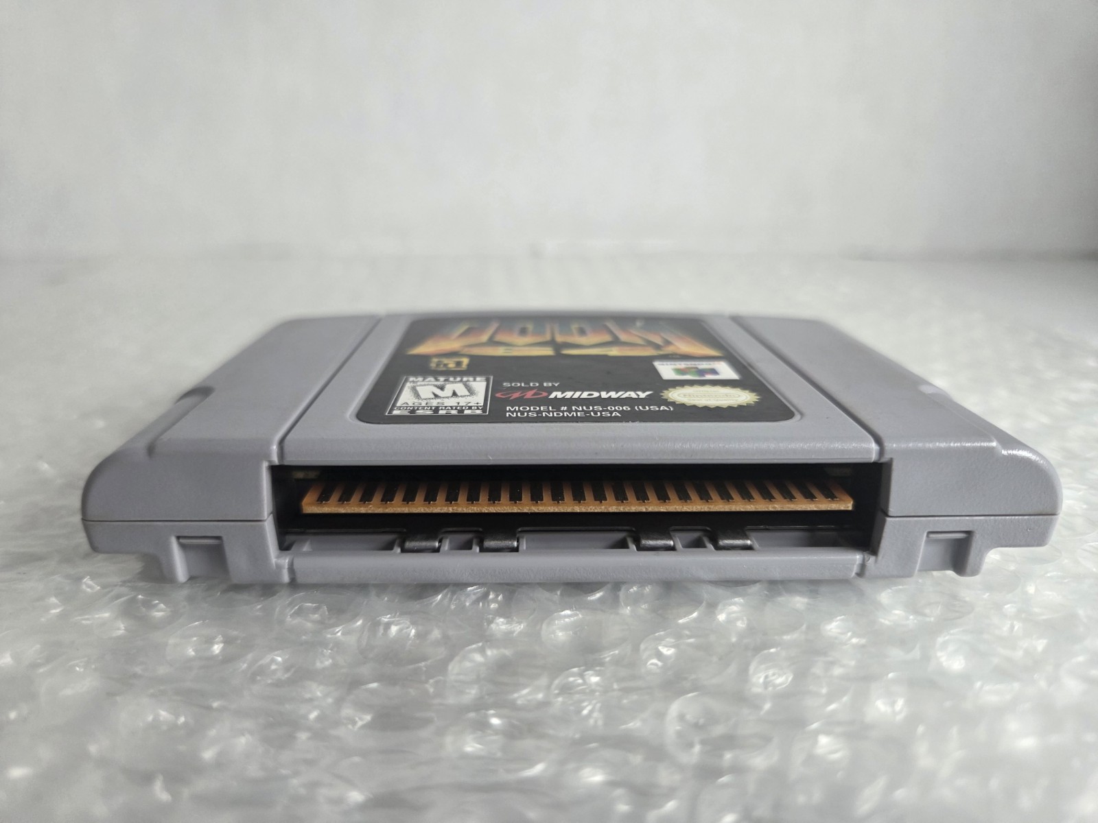 Doom 64 Nintendo 64 N64 Retro Game Cartridge Authentic Cleaned Tested Super Fun
