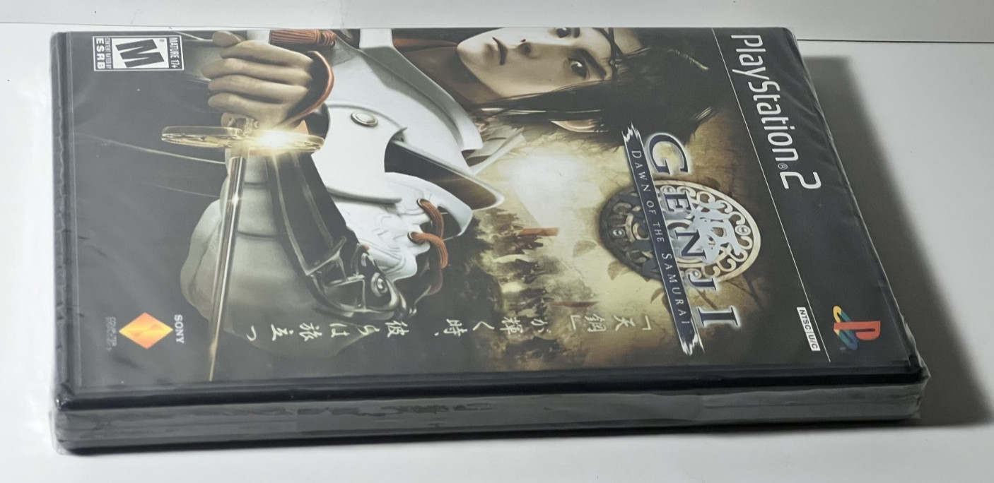 Genji Dawn of the Samurai (Sony PlayStation 2, 2005) New