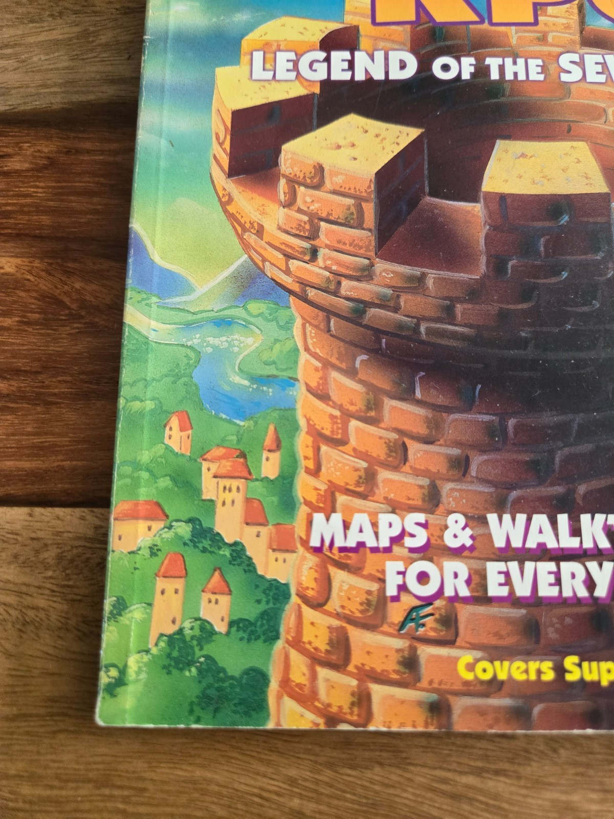 Super Mario RPG Legend Seven Stars SNES Brady Games Strategy Guide