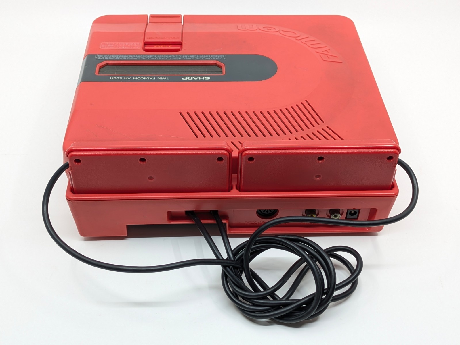 Sharp Twin Famicom AN-500R Red/Black | New Belt | Fully Tested & Working