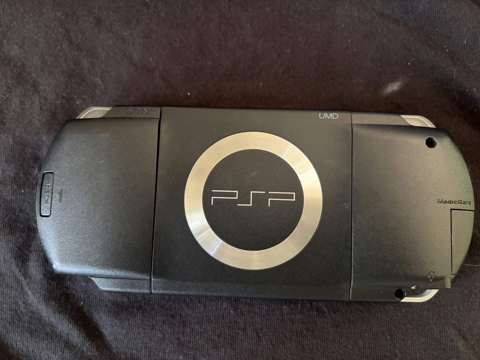 PSP + Accessories Bundle Wall/Car Charger 32GB Storage Card All Tested Works!