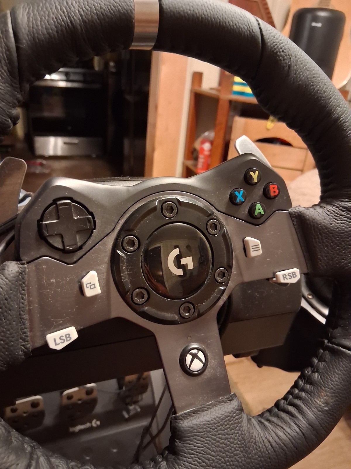 LOGITECH G920 DRIVING FORCE SETUP WHEEL, PEDALS, ShifteR, Stand