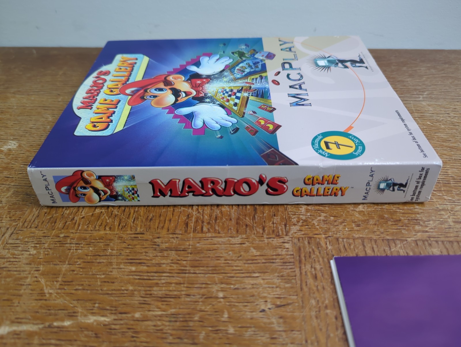 MACPLAY Mario’s GAME GALLERY (4 x Floppy Disk) Apple Macintosh 7 System Complete