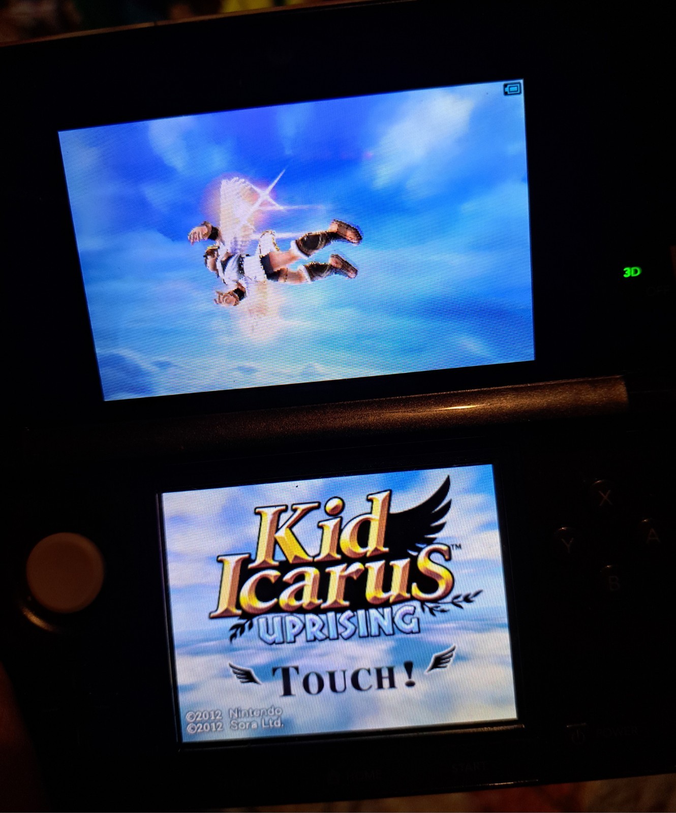 Kid Icarus Uprising Nintendo 3DS 2012 Cartridge Only Tested