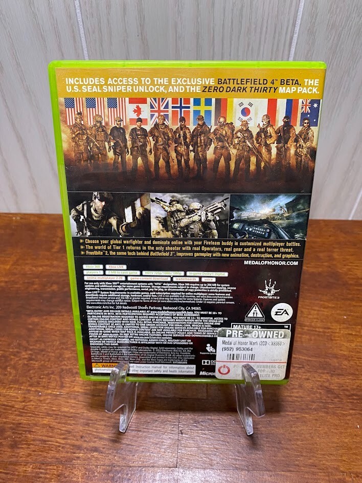 Medal of Honor Warfighter Limited Edition (Xbox 360) Complete Tested