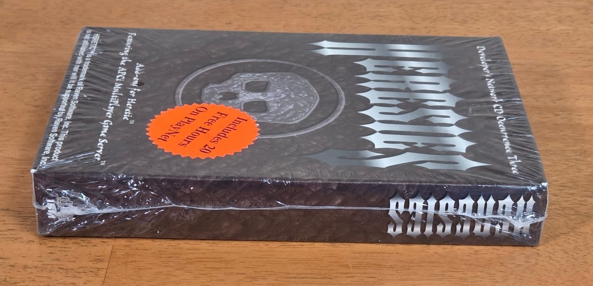 New Sealed Heresies Heretic Expansion Set Developers Network IBM PC CD 1995