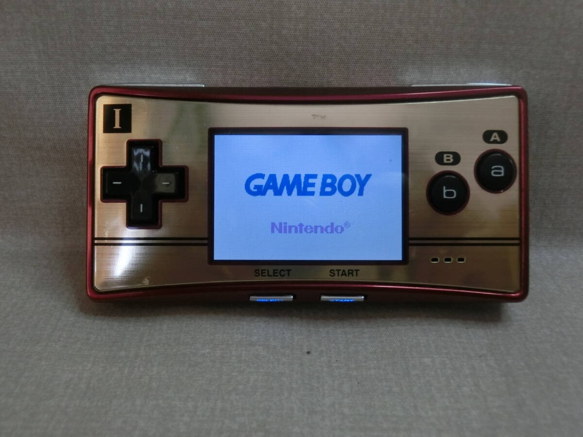 Nintendo GAME BOY micro OXY-001 Handheld Console With Software Used