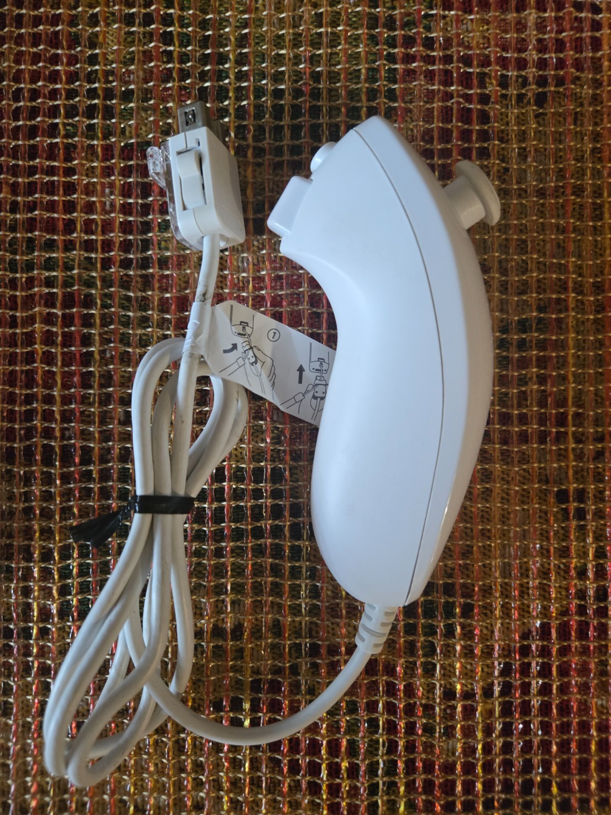 OEM Nintendo Wii Controller White Motion Plus Remote With Nunchuk