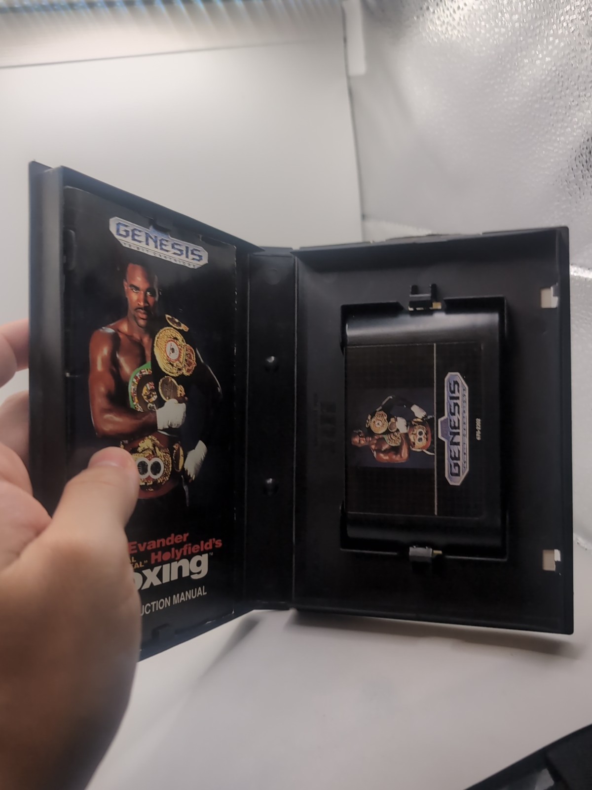 Evander “Real Deal” Holyfield Boxing Sega Genesis Complete in Box