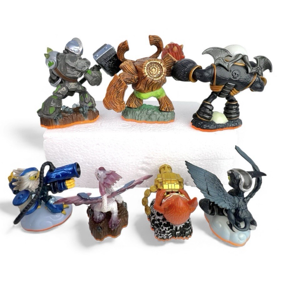 Skylanders Giants Bundle Lot 7 Tree Rex Crusher Eye Brawl Sonic Boom Tested