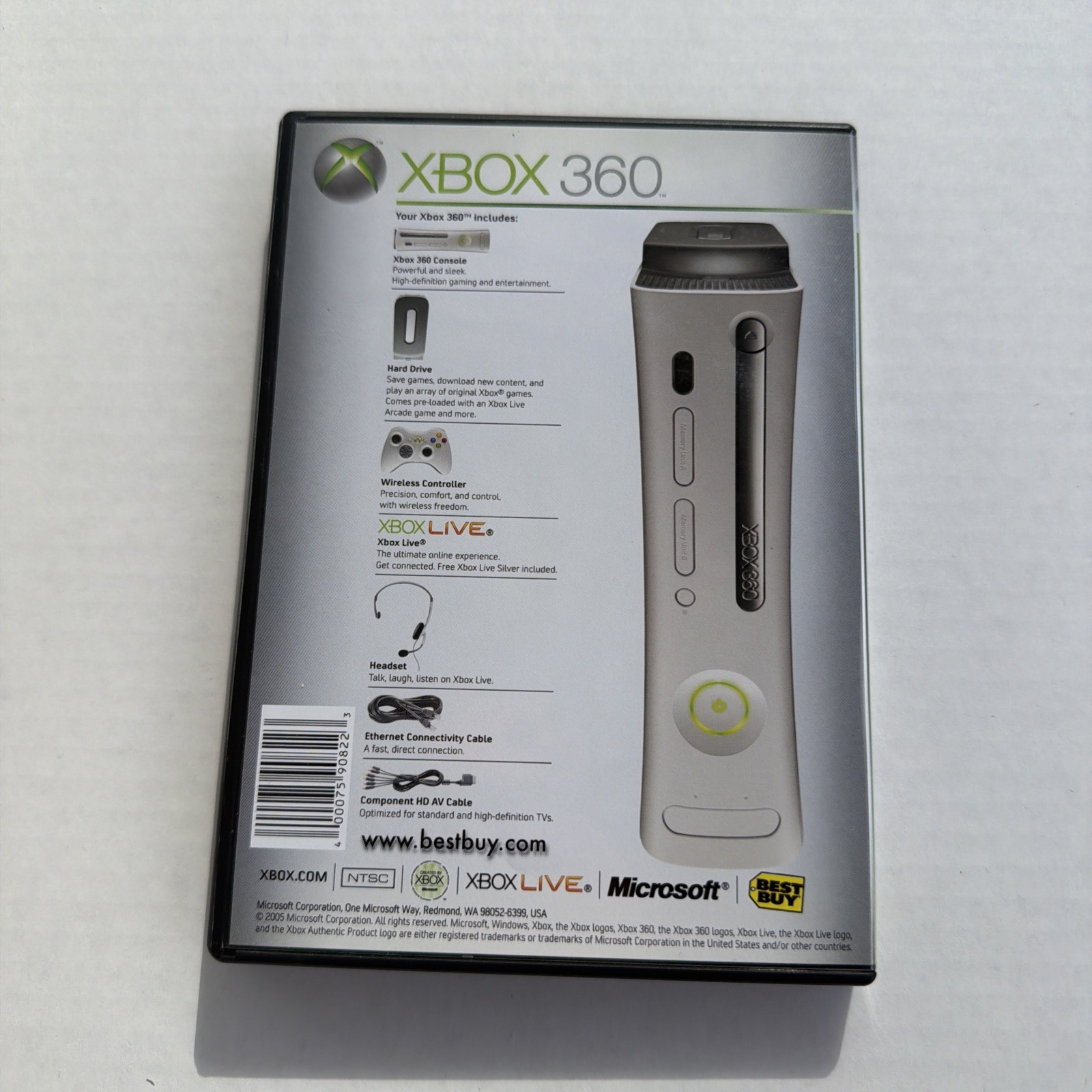 Best Buy 2005 Xbox 360 Promotional Preview DVD (CIB)