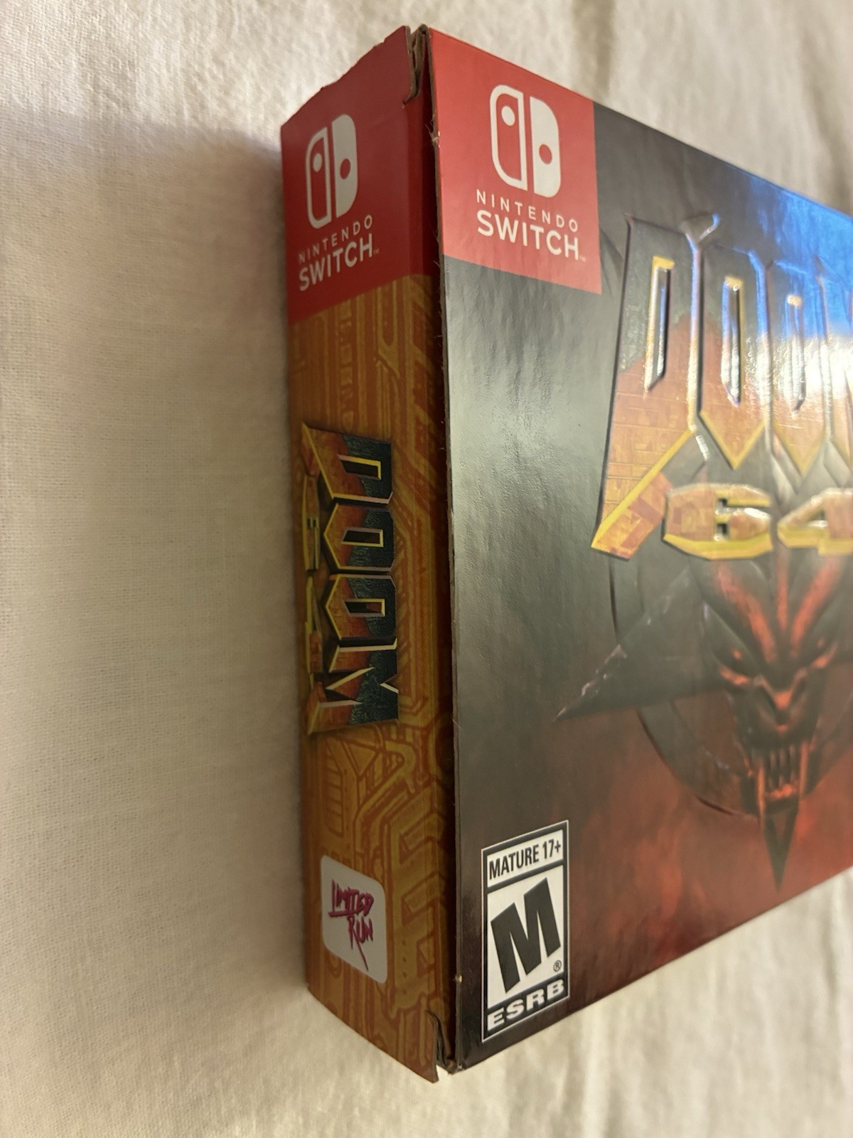 Doom 64 Limited Run No 81 (Nintendo Switch, 2021) OPENED Never played COMPLETE