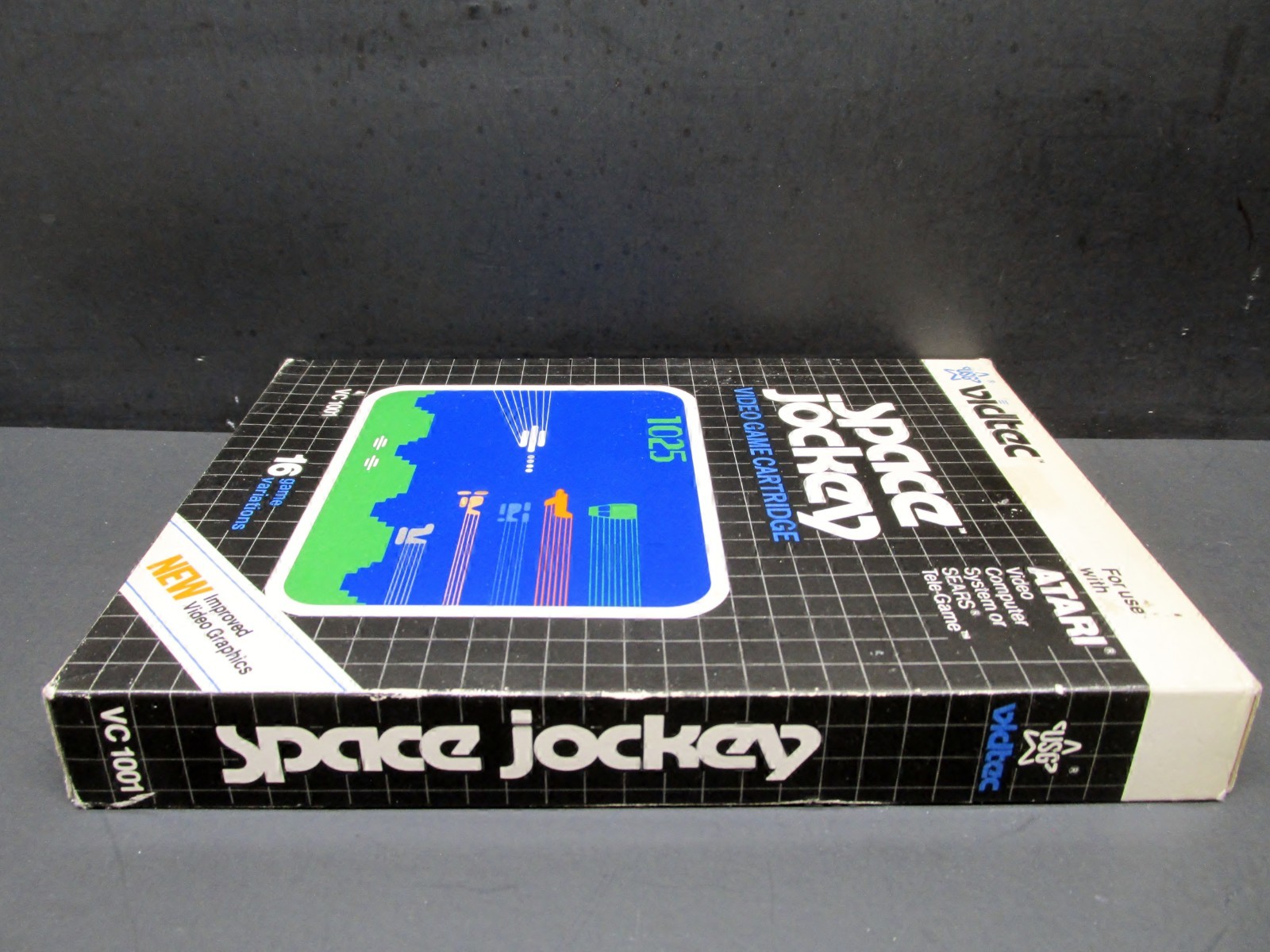Space Jockey, Atari 2600, Vidtec / U.S. Games 1982, CIB, Tested