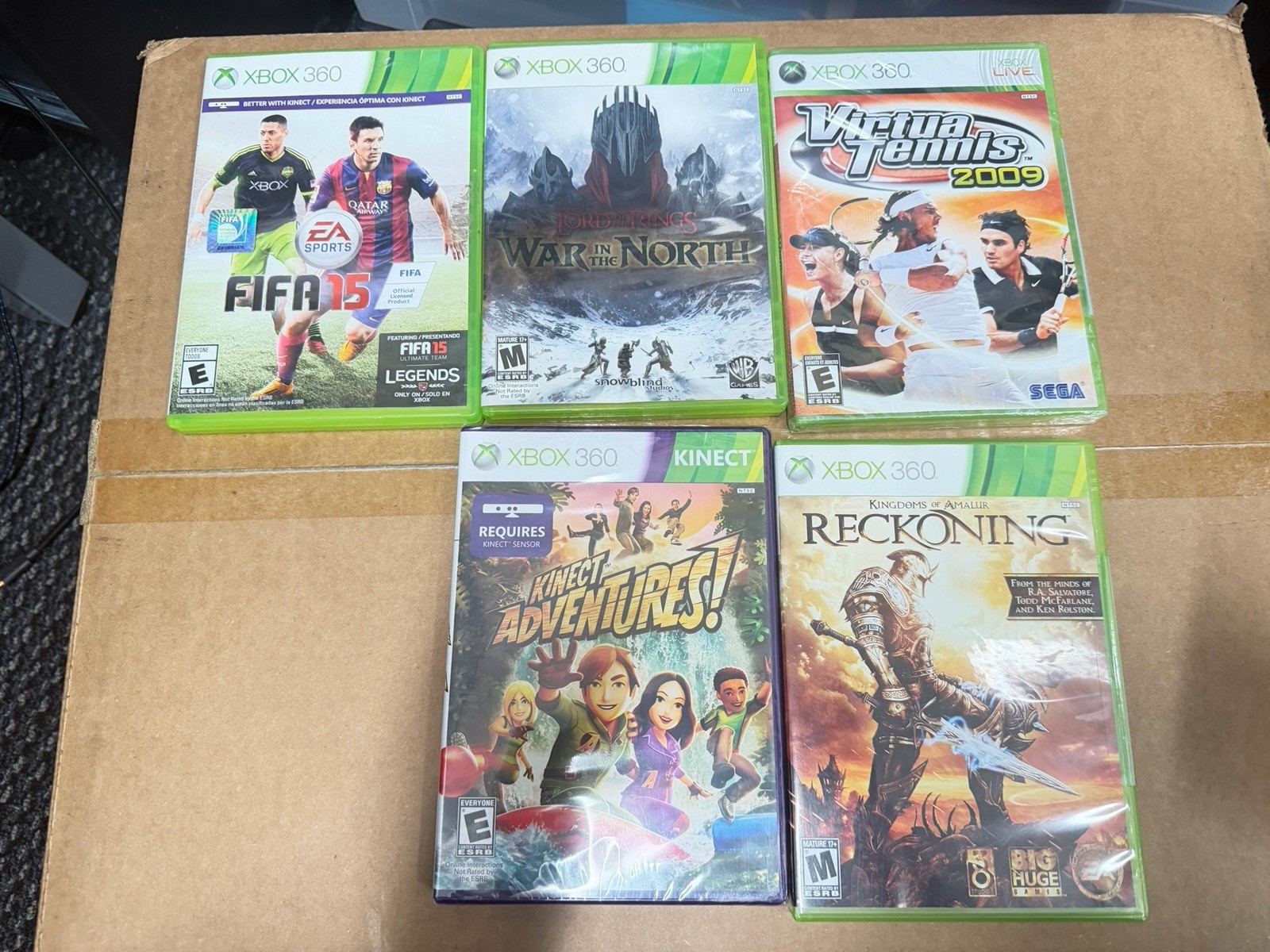 Microsoft Xbox 360 Assorted Video Games Lot of 24, Complete
