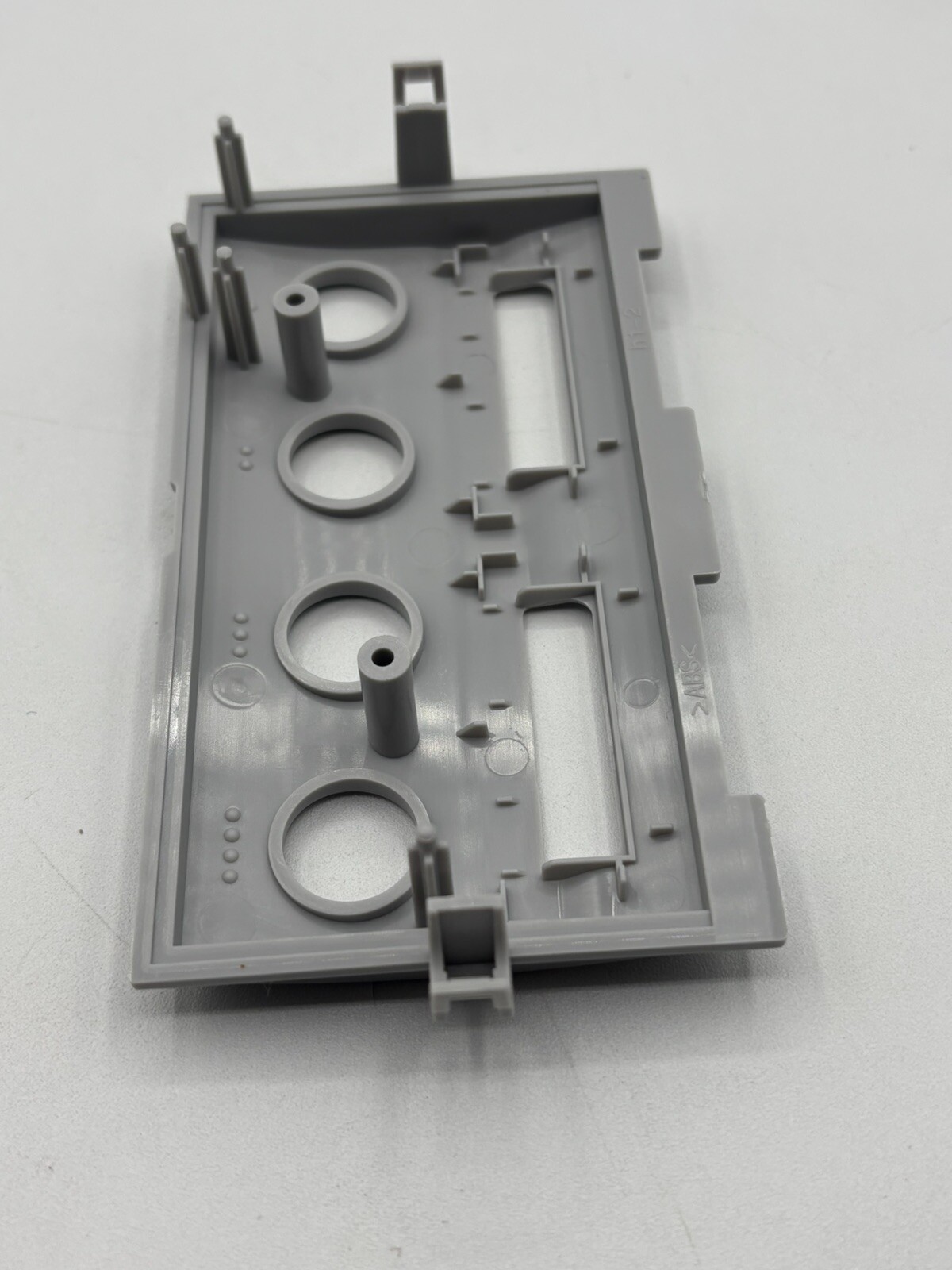 Nintendo Gamecube Controller Port Faceplate Cover Grey NO YELLOWING New