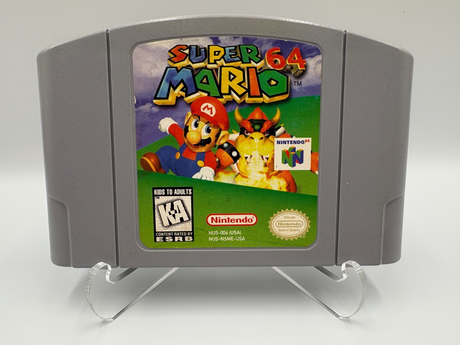 Super Mario 64 – Nintendo 64 – Guaranteed Authentic – Cleaned and Tested