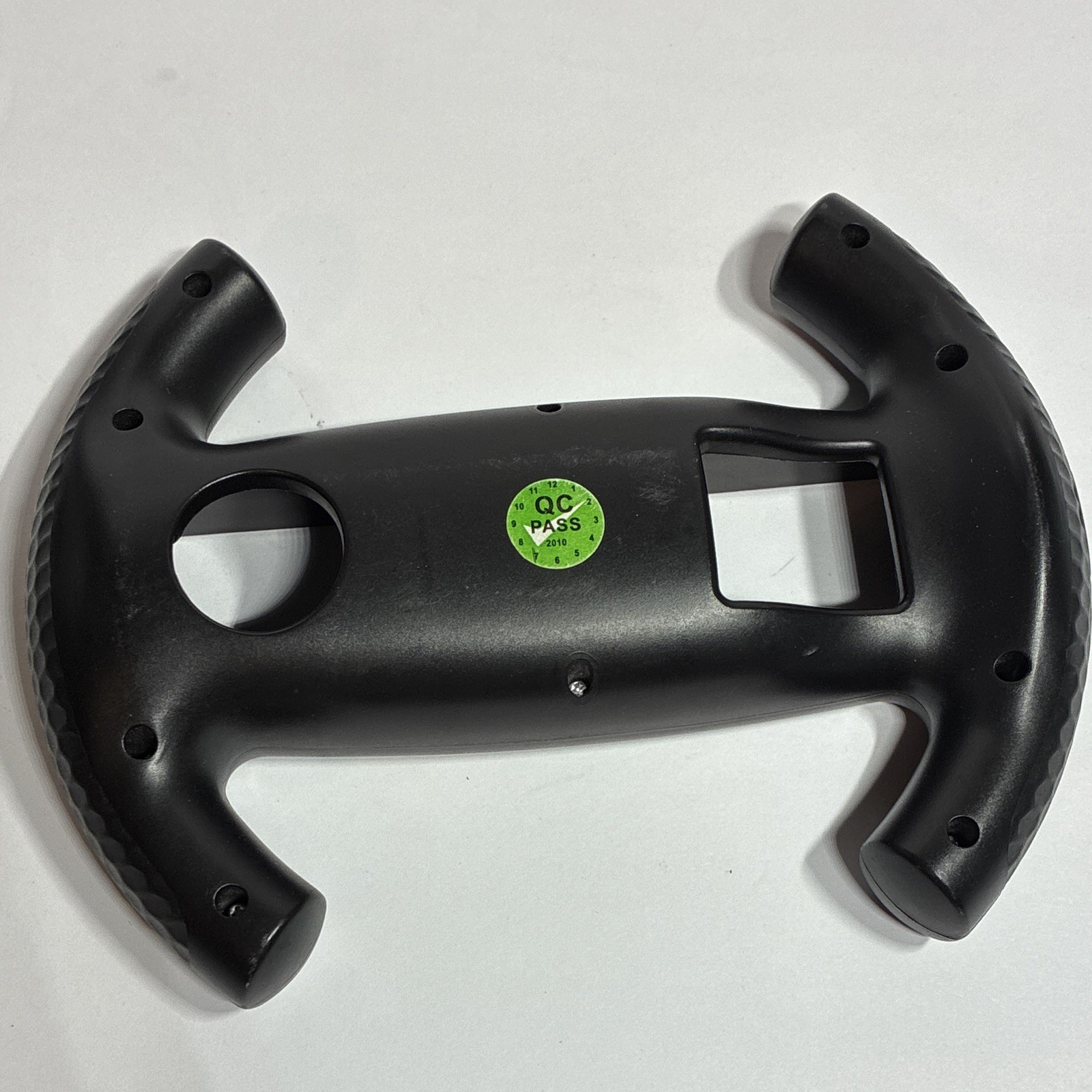 Nintendo Wii Remote Wheel Steering Attachment Black Ergonomic Plastic RVL-024