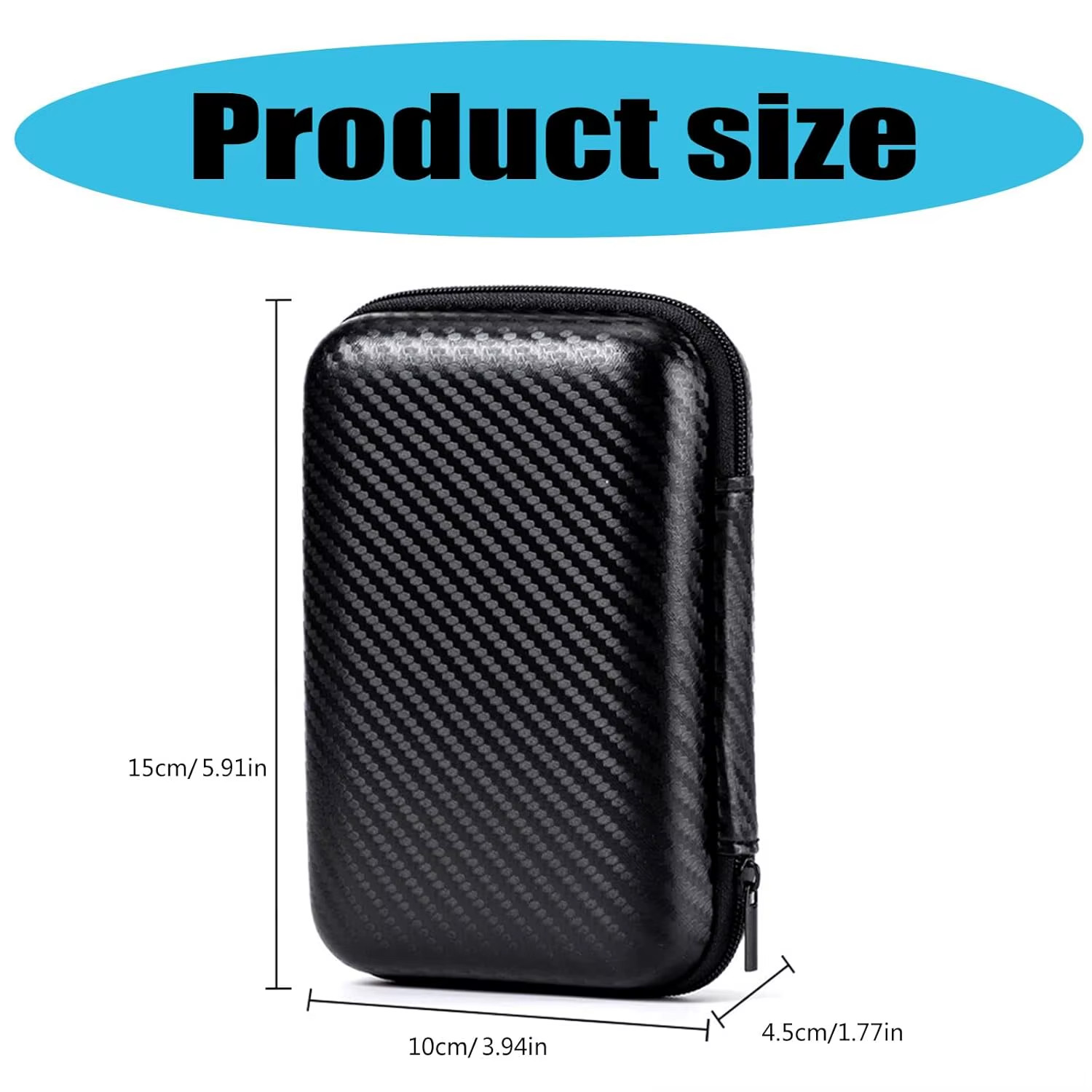 4 in 1 Case+Glass for R36S Game Console Travel Carrying Storage Bag & Screen Pro