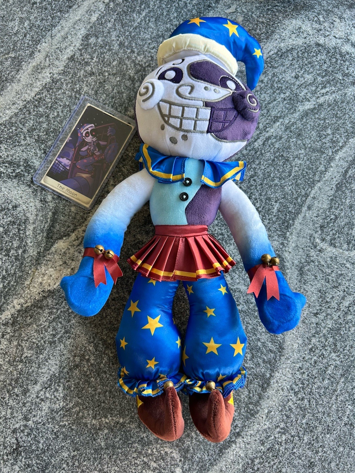 Hex Five Nights at Freddy’s The Moon Plush Doll w/ Trading Card (2025)