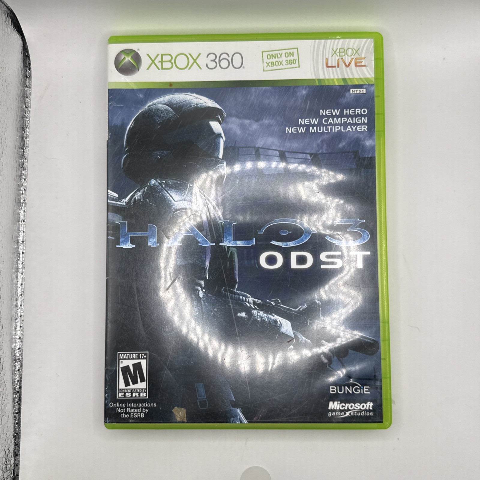 Lot Of 4 Xbox 360 Halo Games: 3 ODST, Reach, Wars, & 3 – Tested and working