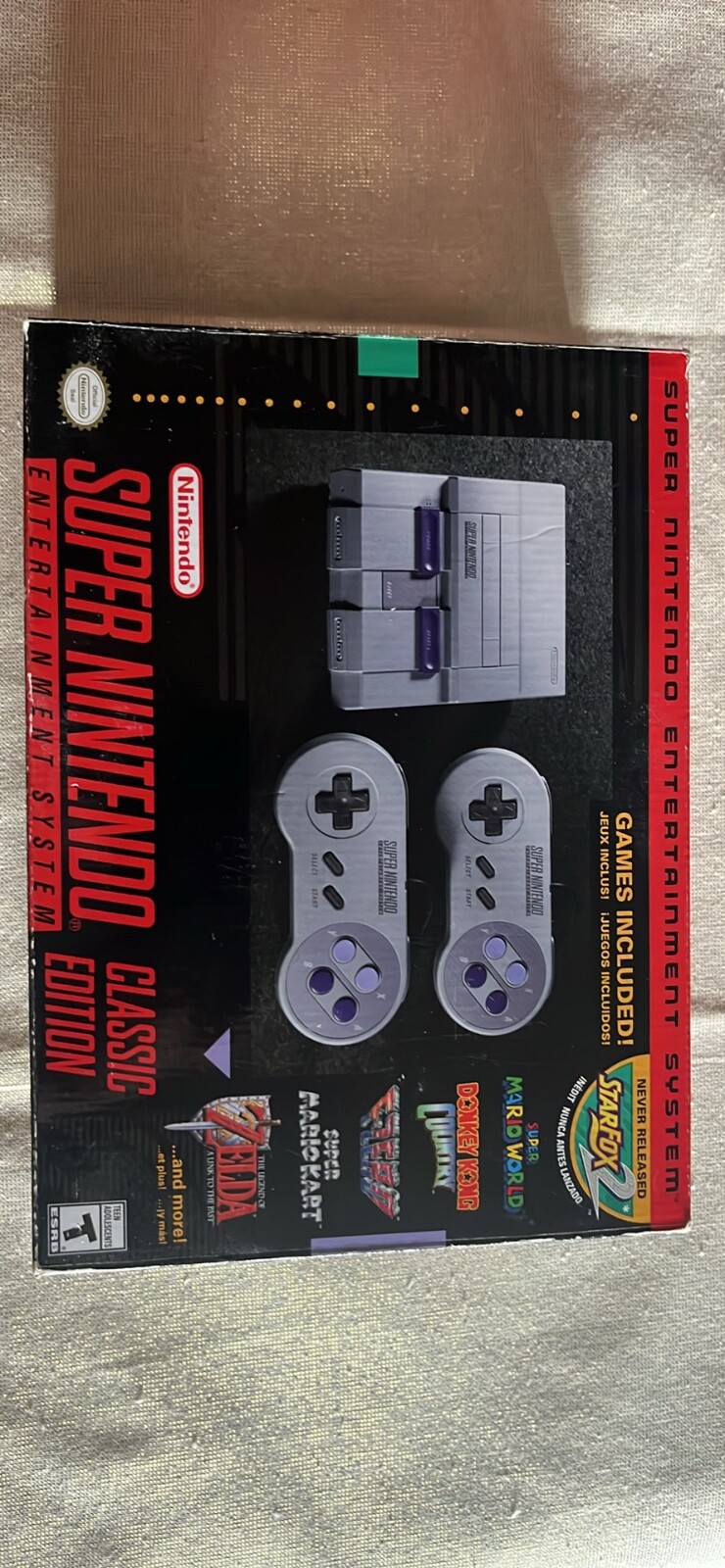 SNES 2400166 Home Console – Gray
