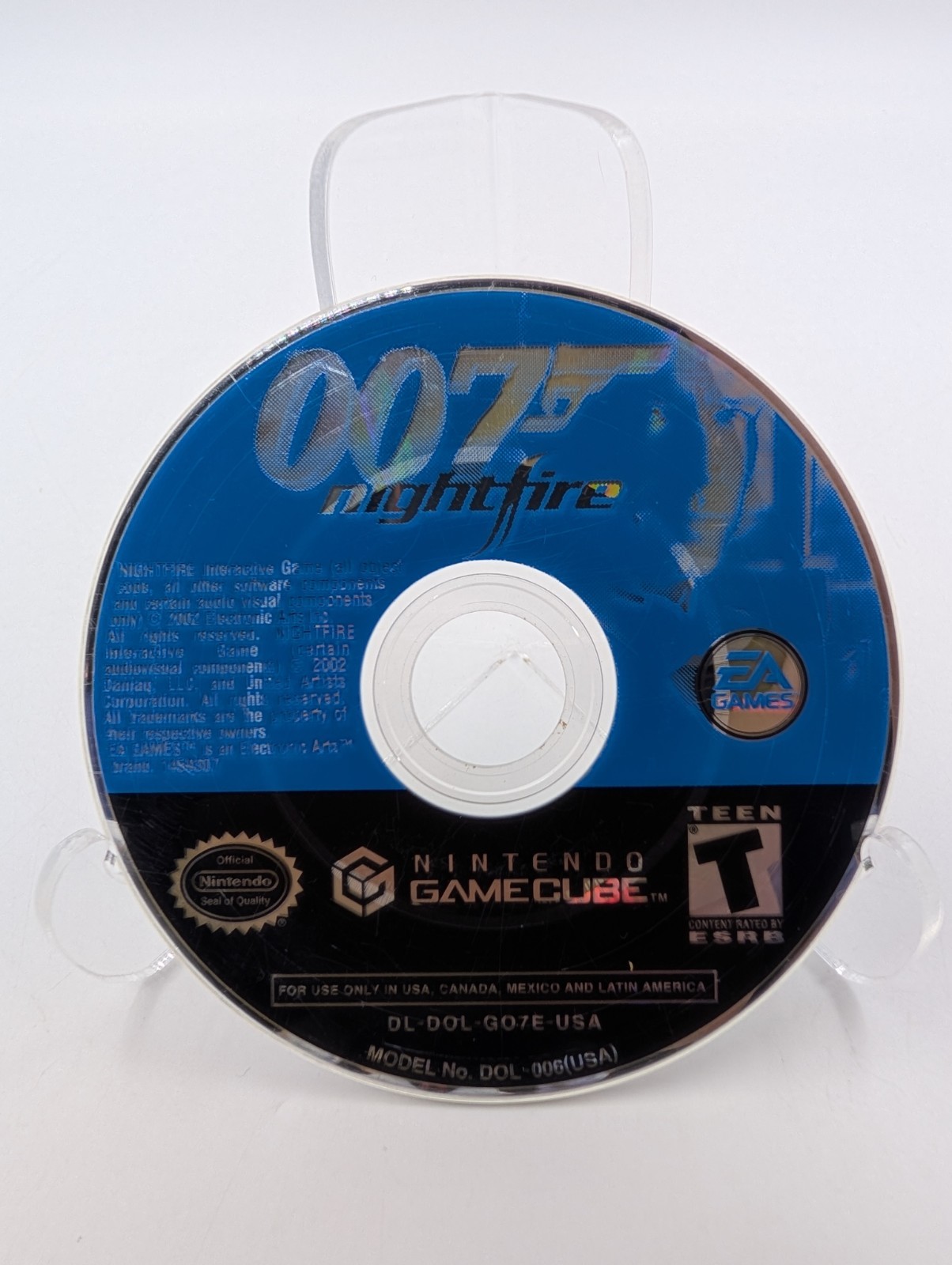 007: NightFire (Nintendo GameCube, 2002) Disc Only