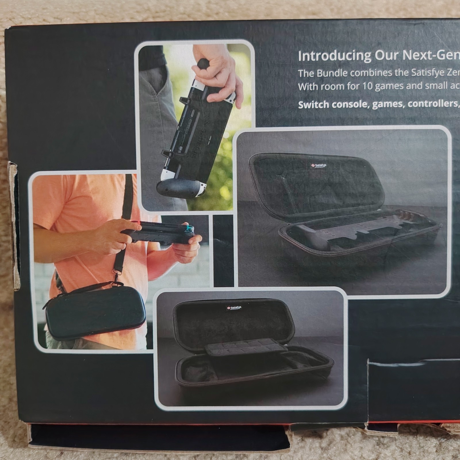 Satisfye ZenGrip Pro Slim Bundle – Open box- Great Condition – w/socks